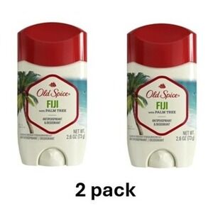 Old Spice Men's Antiperspirant & Deodorant Fiji Palm Tree Scent 2.6 oz (2)PK